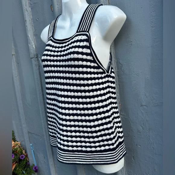 Gap Crochet Sweater Vest Tank Top, Medium - Picture 5 of 12